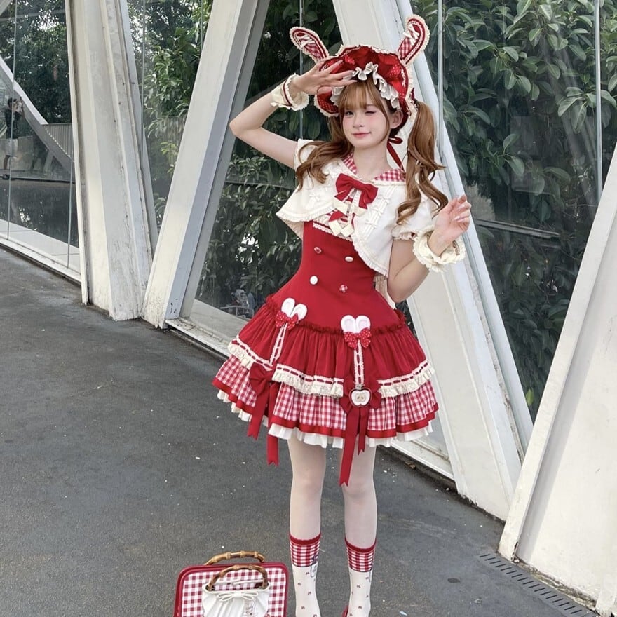 予約商品 12月下旬出荷】 量産型アイドル衣装 ツーピース バニー
