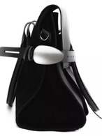 Slight Vogue x BEVAN UP Curved Buckle Leather Belt