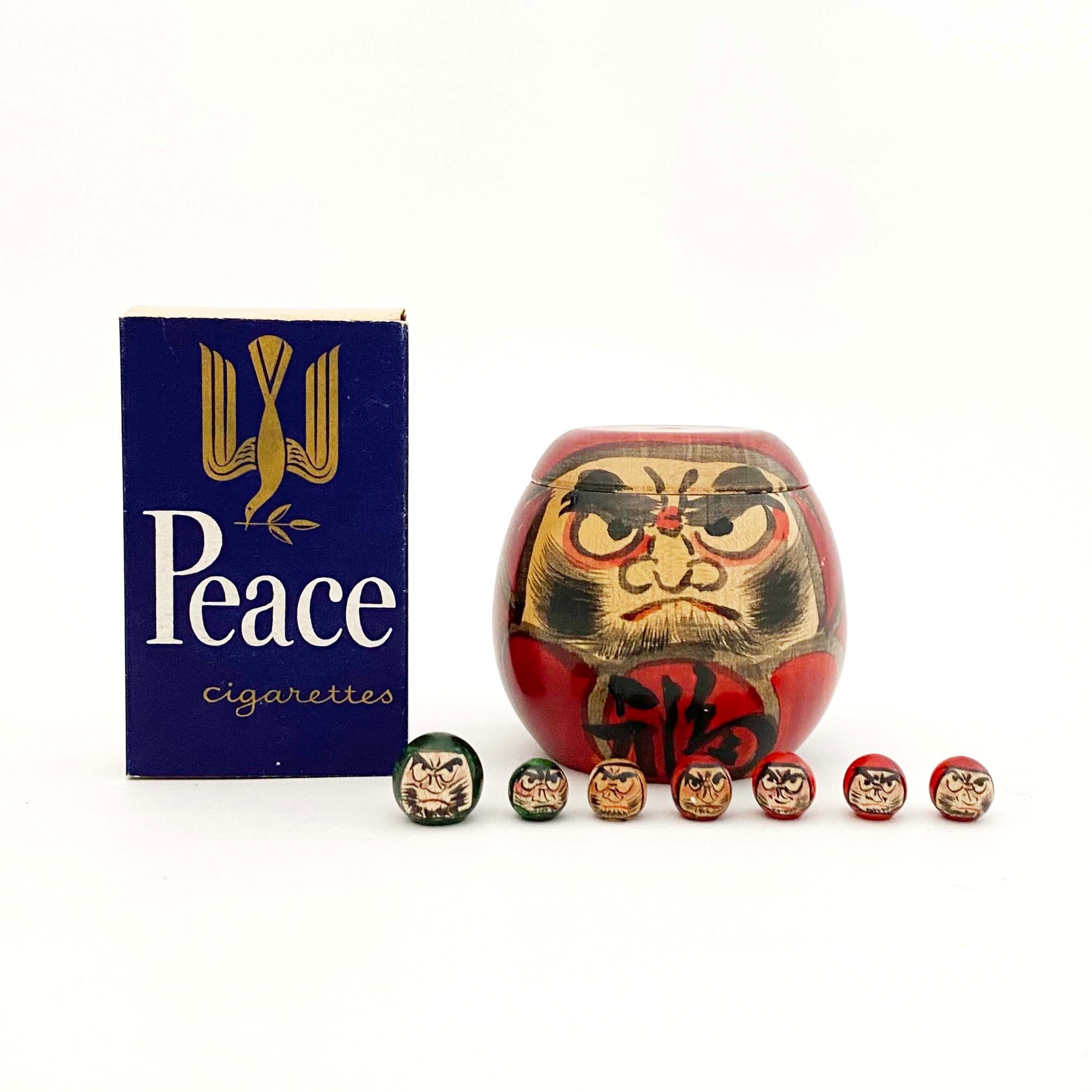 7個入り入子だるま（蔵王高湯系 / 水戸寛工人）