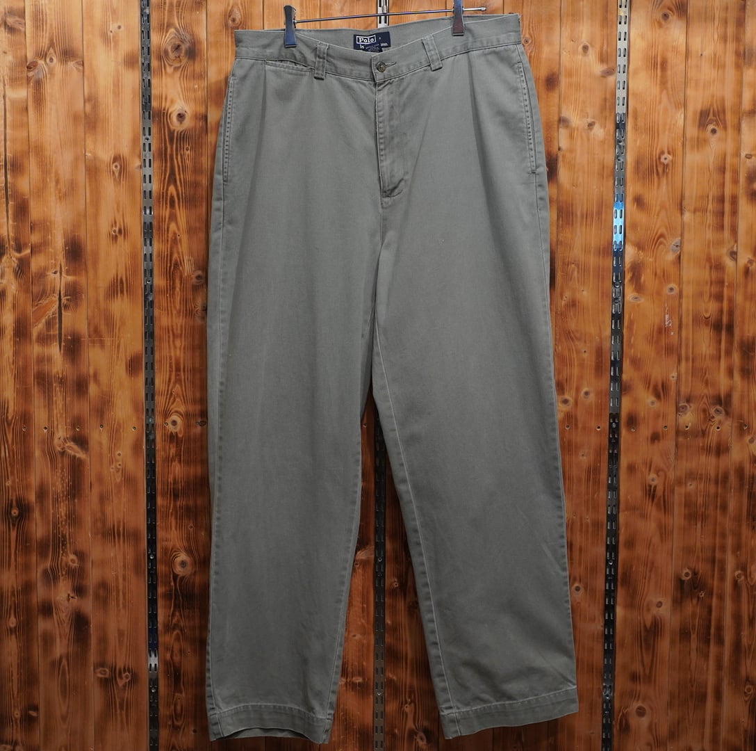90s ralphlauren polo chino W34/ラルフローレン ポロチノ