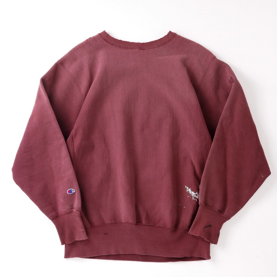 逸品】90s champion Reverse Weave Crew fade Burgundy 