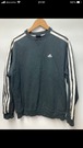 00’s初期adidasロゴスウェットトレーナー 裏起毛　L