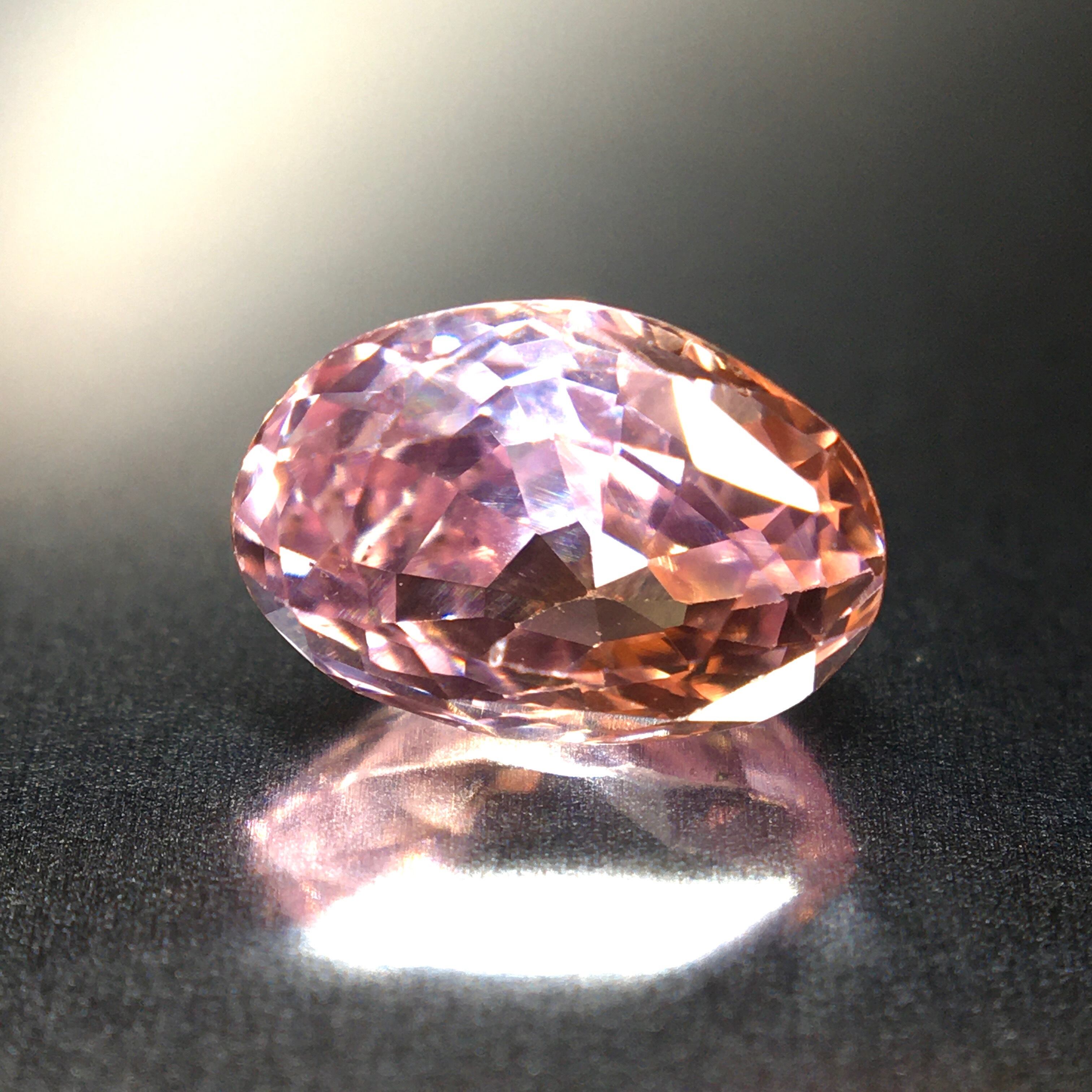 1.4ct UP オレンジとピンクの”凛”とした輝き 天然 非加熱 パパラチァサファイア | Frederick’s Gems&Jewelry  powered by BASE