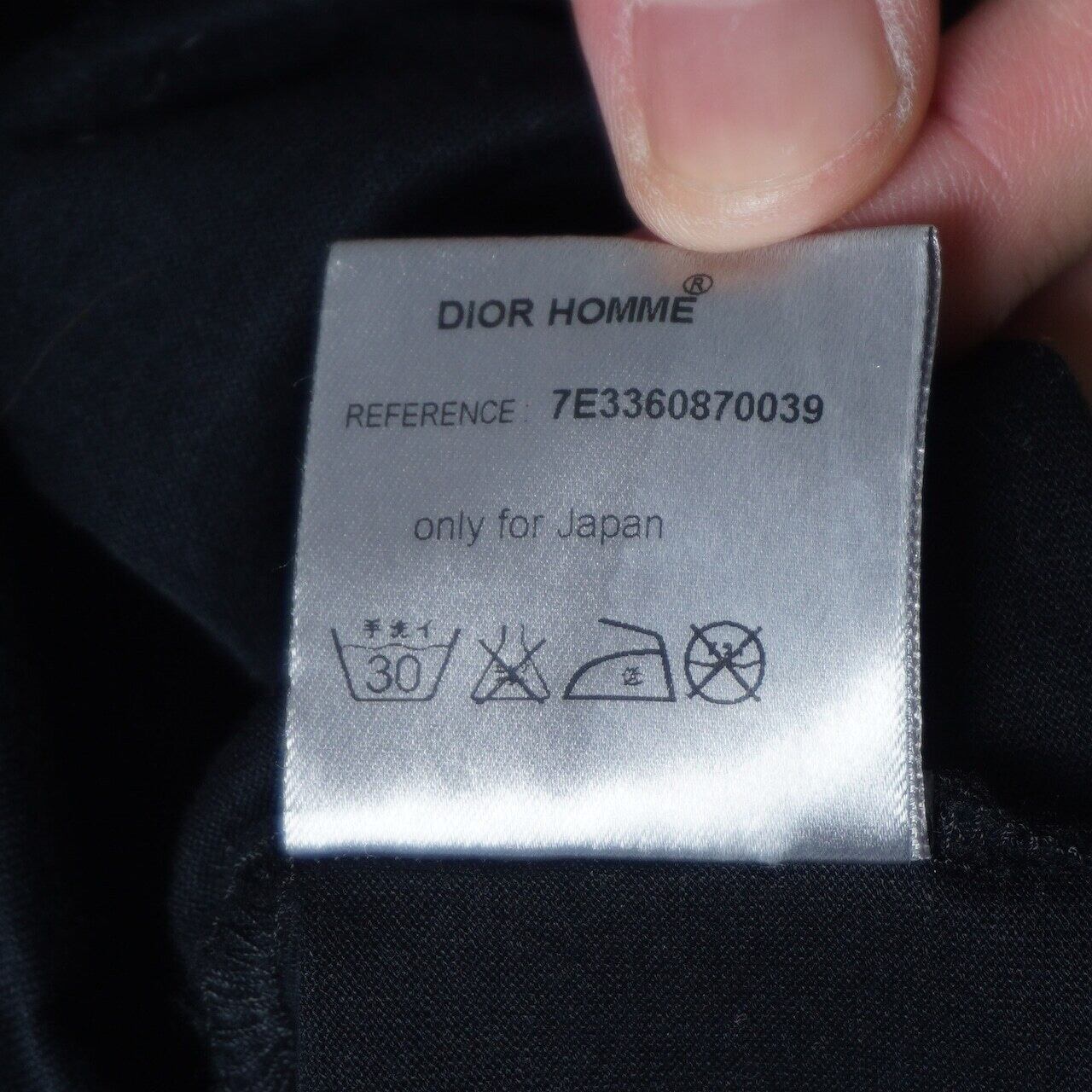 DIOR HOMME】ディオールオム 07SS エディ期 archive バイカラーシャツ