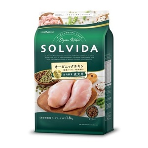 ソルビダ　グレインフリー　チキン　室内飼育成犬用　1.8kg