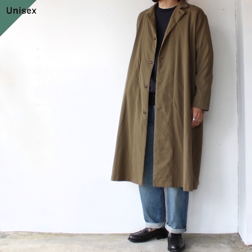 HARVESTY T/Rオーバーコート T/R Tropical Over Coat （OLIVE）