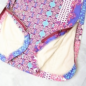 フラメンコ 衣装 ワンピース ドレス エルモサ HERMOSA タイト 柄 模様 お洒落 ダンス パーティ 発表会 ピンク系 ブルー系 パープル系 フラメンコ衣装 おしゃれ ワンピース ドレス タイトスタイル エルモサ パターン カラフル ステージ衣装 ダンス衣装 レディース