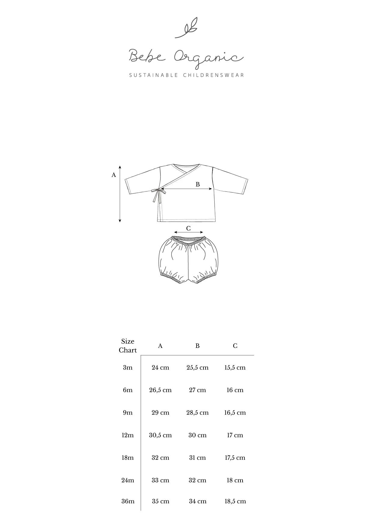 Bebe Organic25AW 〉 MAI BABY SET | 世界の子供服 ピーカブーヤ