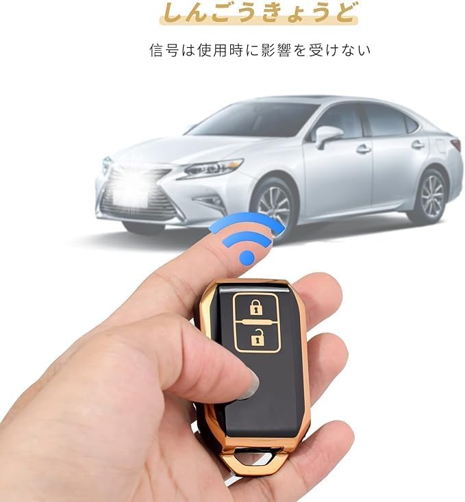 OFFCURVE] スズキ/suzuki専用 スマート キーケース キーカバー 2ボタン