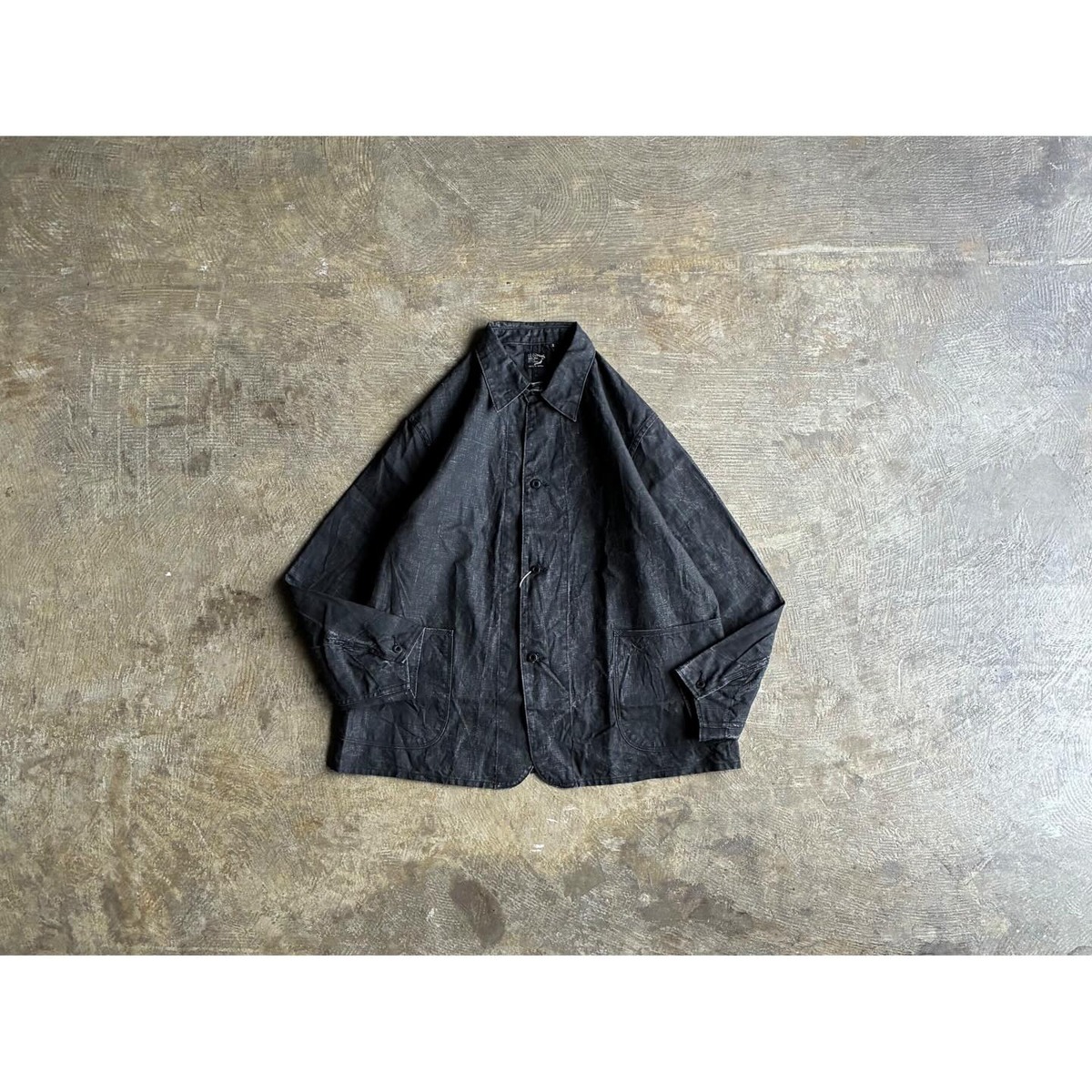 orSlow(オアスロウ) WWII 40's Sumi Coated Linen Coverall