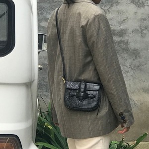 embossed compact leather pochette bag 2litr06280