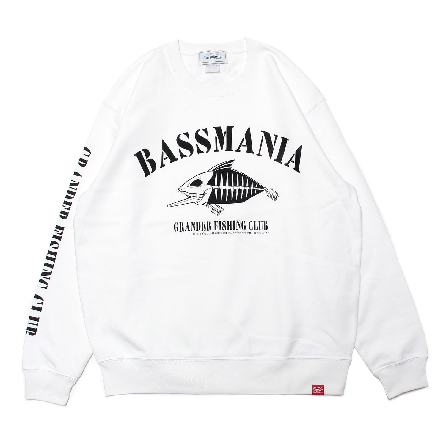 【bassmania×グランダー武蔵】スケルトンデザイントレーナー [WHT]【限定受注生産】 | bassmania.jp