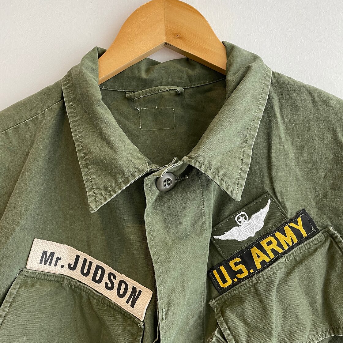 米軍実物】US ARMY ジャングルファティーグ コンバットトロピカル 
