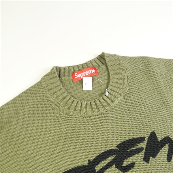 Size【M】 SUPREME シュプリーム 24SS Futura Sweater Olive セーター オリーブ 【新古品・未使用品】  20787910