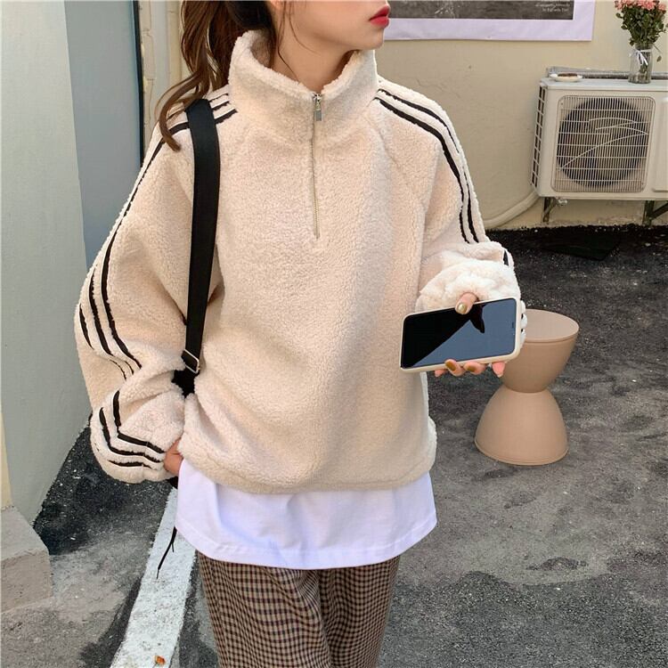 ルーズソリッド カラーカジュアルセーター レディースオータムウィンタートップス ロング 秋物 冬物 ソリッドカラー ドラファッションホール12896689842