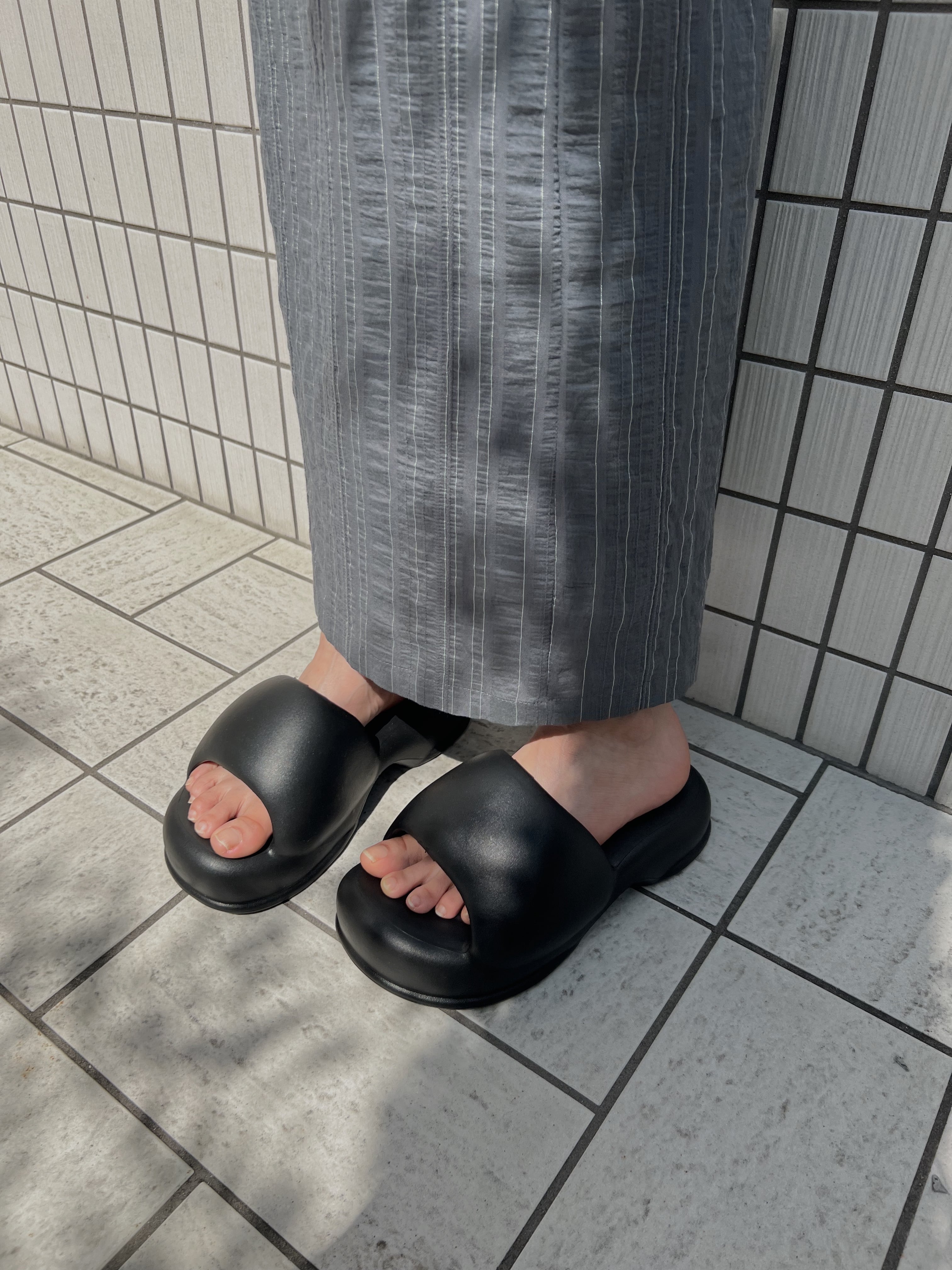 【nananamoe】volume sole recovery sandal
