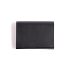 Postalco／Pressed Cotton Card & Coin Wallet／Navy  Blue