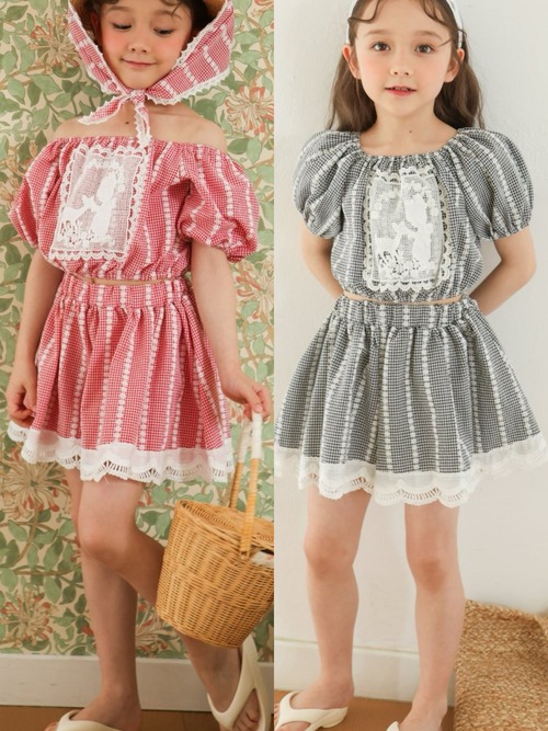 ※セット販売※【即納】<chouchoushasha>  Anne blouse+Anne lace pants