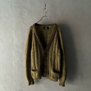 -Ohrbach's- 60's〜70's mohair cardigan