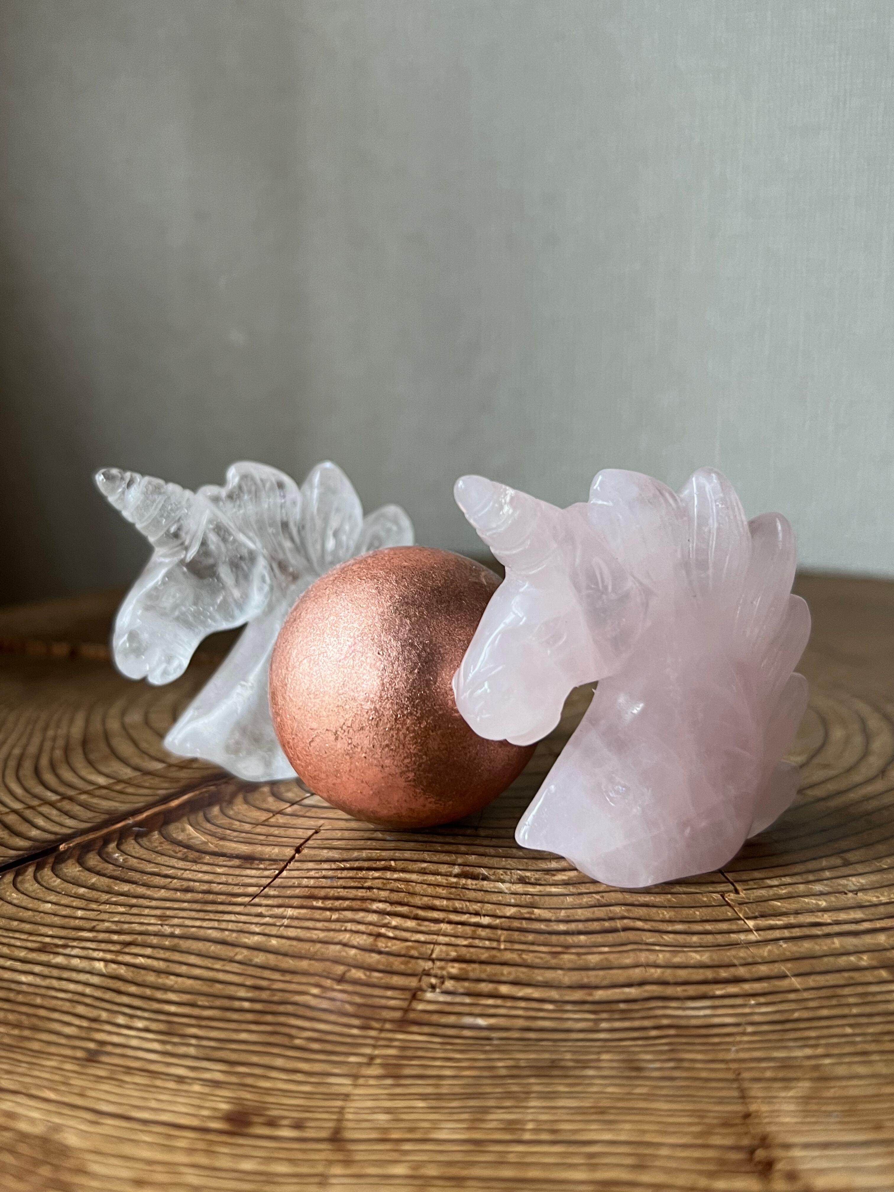 【バイパスを渡ったら】ユニコーン ローズクォーツ