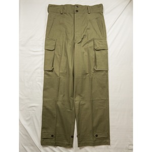 【1950s,DS】"French Army" M47 Early Model Field Cargo Trousers Size 35, Deadstock!!
