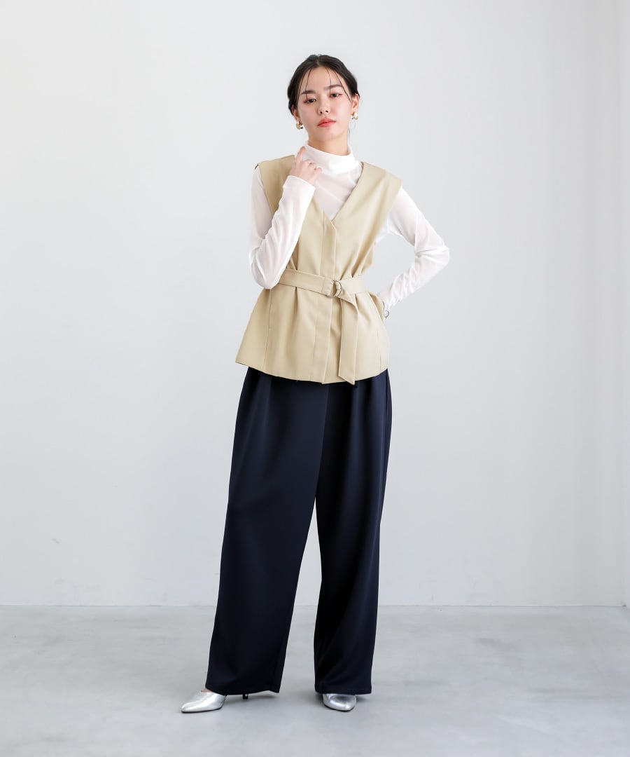 リラクシーに映える 】 ハイストレッチライトポンチ・ウエストベルト