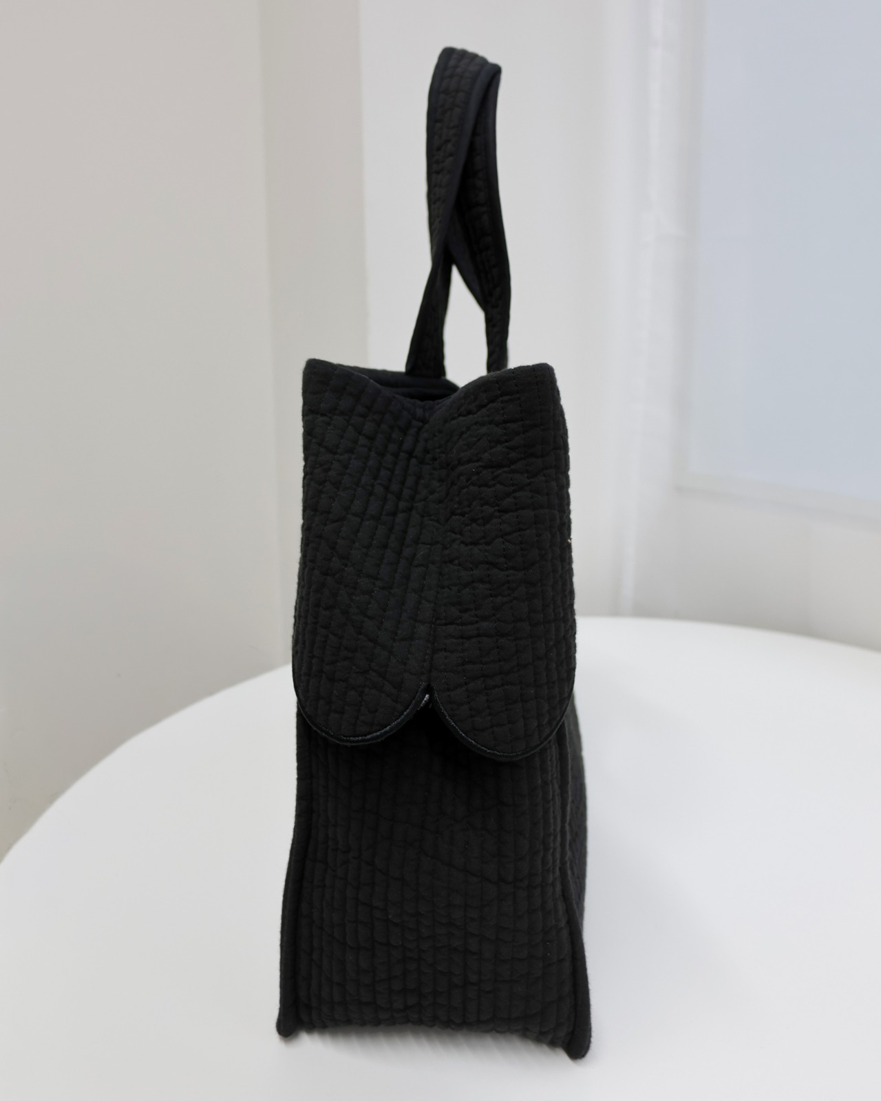 【Square Tote】Scallop Medium