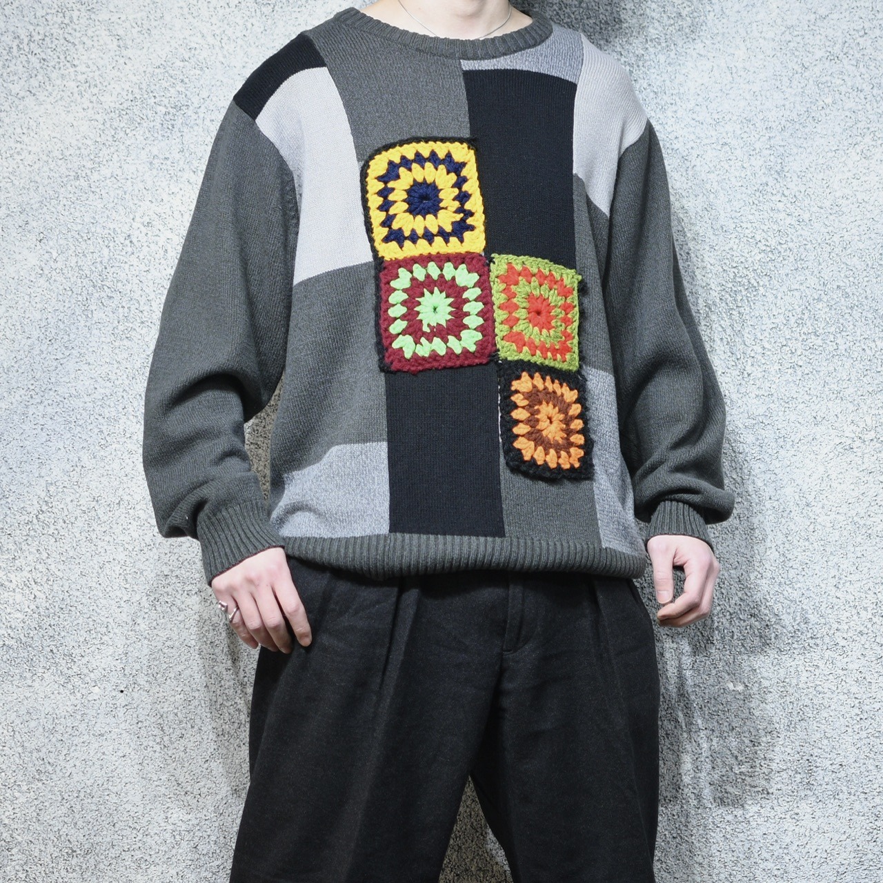 custom granny knit sewing knit