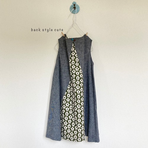 デニム風チェニックhana