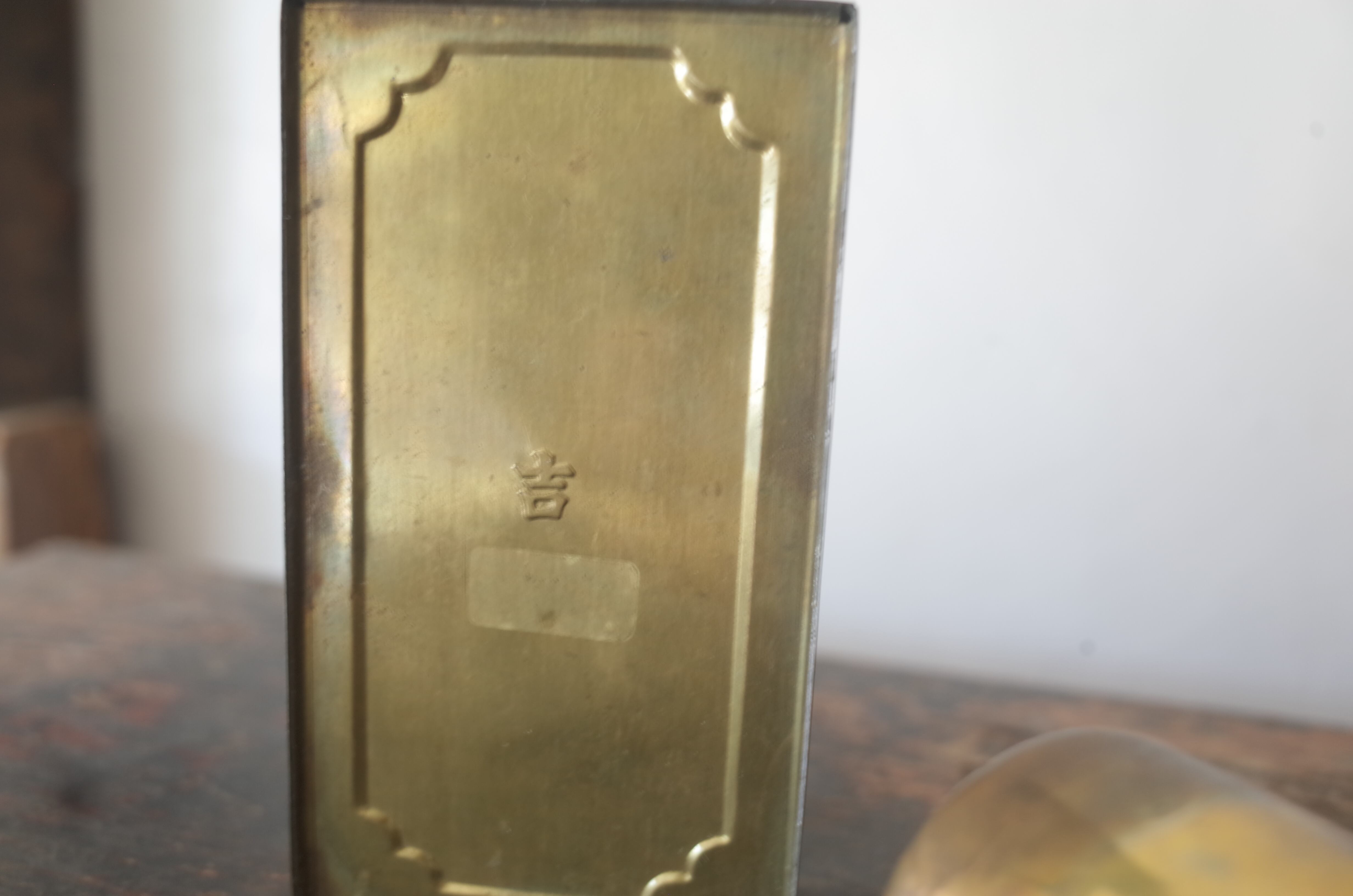 古い　燭台　銅製　骨董　古道具　アンティーク