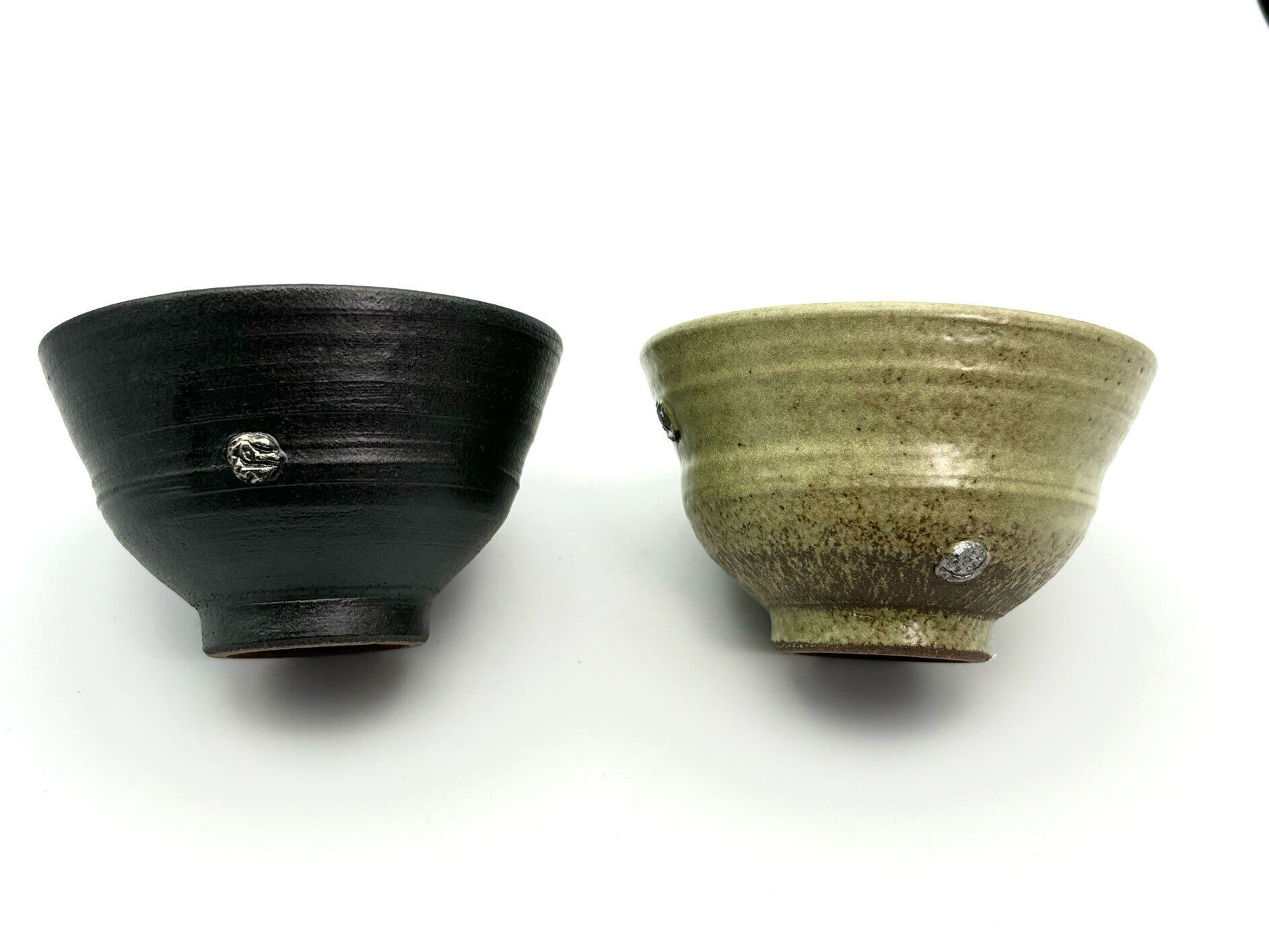 銀彩彩釉飯碗 | 陶工房ほうきオンラインショップ 銀彩彩釉飯碗 | 陶工房ほうきオンラインショップ