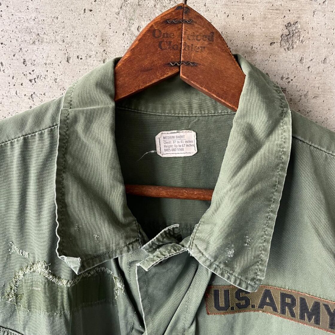 JJ6 本物 実物 US ARMY ジャングルファティーグ ジャケット 3rd | Pay ID