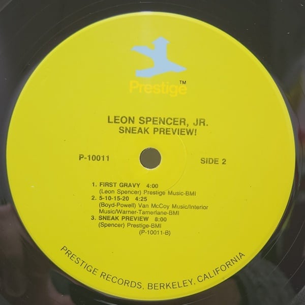 Leon Spencer, Jr. / Sneak Preview [PR 10011, P-10011] - 画像4