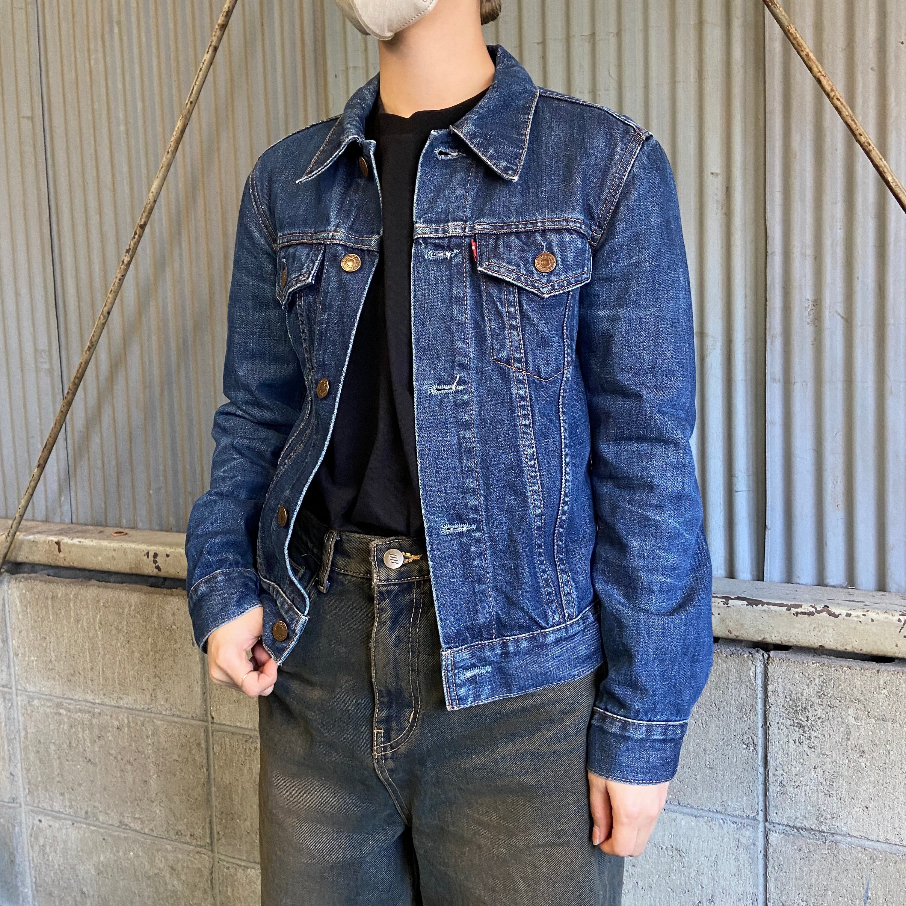 00年代 Levi's ユーロリーバイス 70590 デニムジャケット ガールズ企画