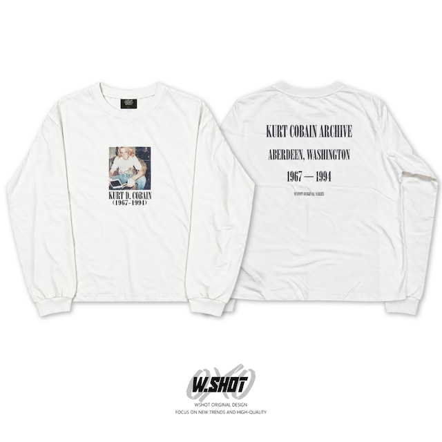 WSHOT Original KURT D. COBAIN LS WS173 WSHOT Original KURT D. COBAIN LS WS173