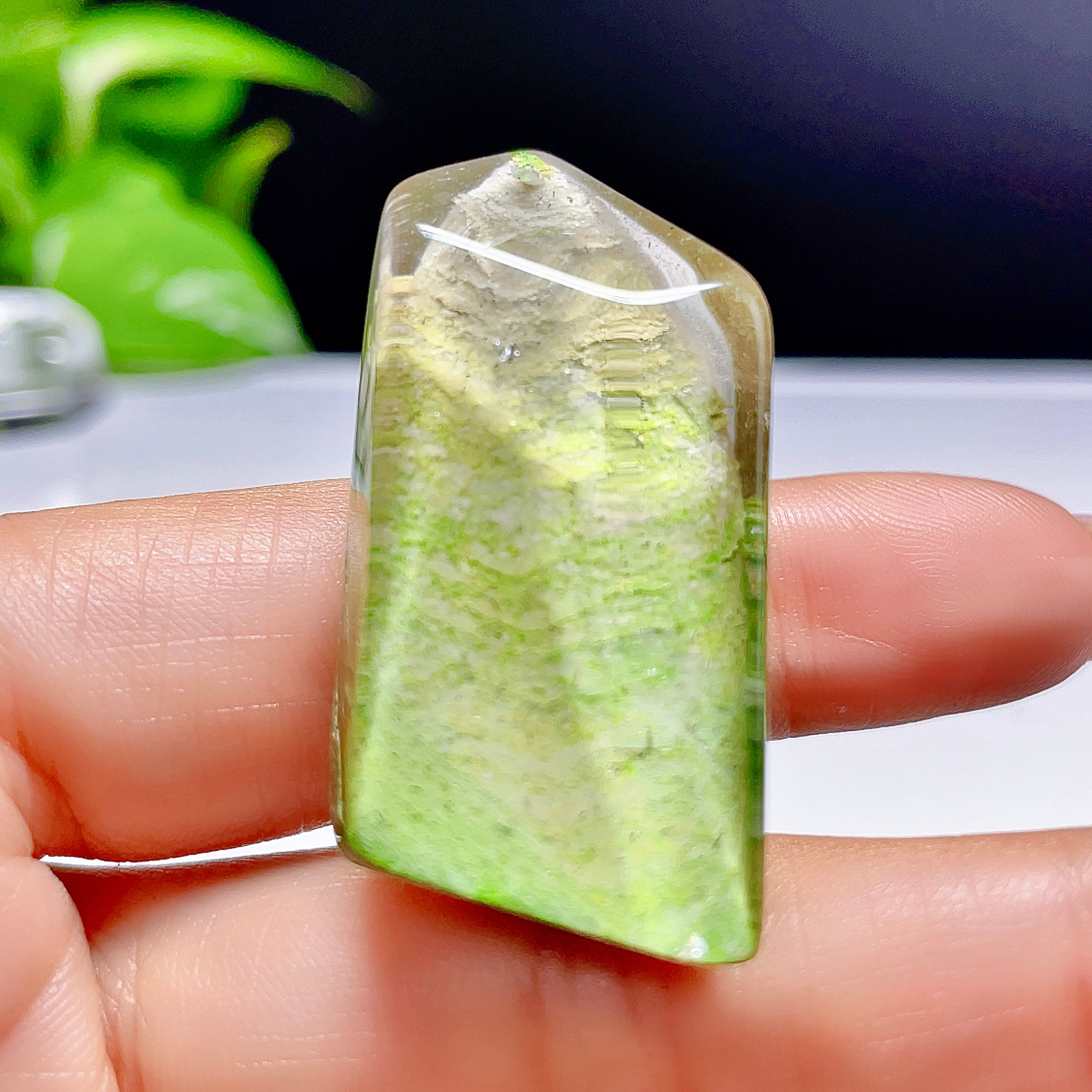 超美品】サーベンティン貔貅ヒキュウサーベンチン彫り置物天然石1