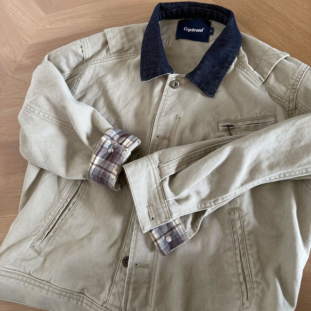 ミリタリーテイストワークジャケット R00984