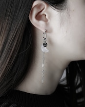 【特価】ロイヤルブルームーンストーンのお月さまピアス/イヤリング