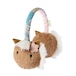 E2499B-Peggy Pony Earmuffs-BROWN