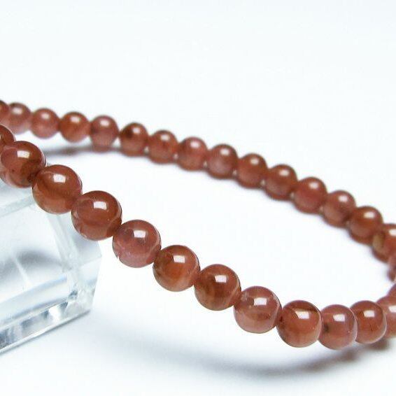 インカローズ ブレスレット 6mm 一点物 メール便可 [M便 1/10] 111-27419