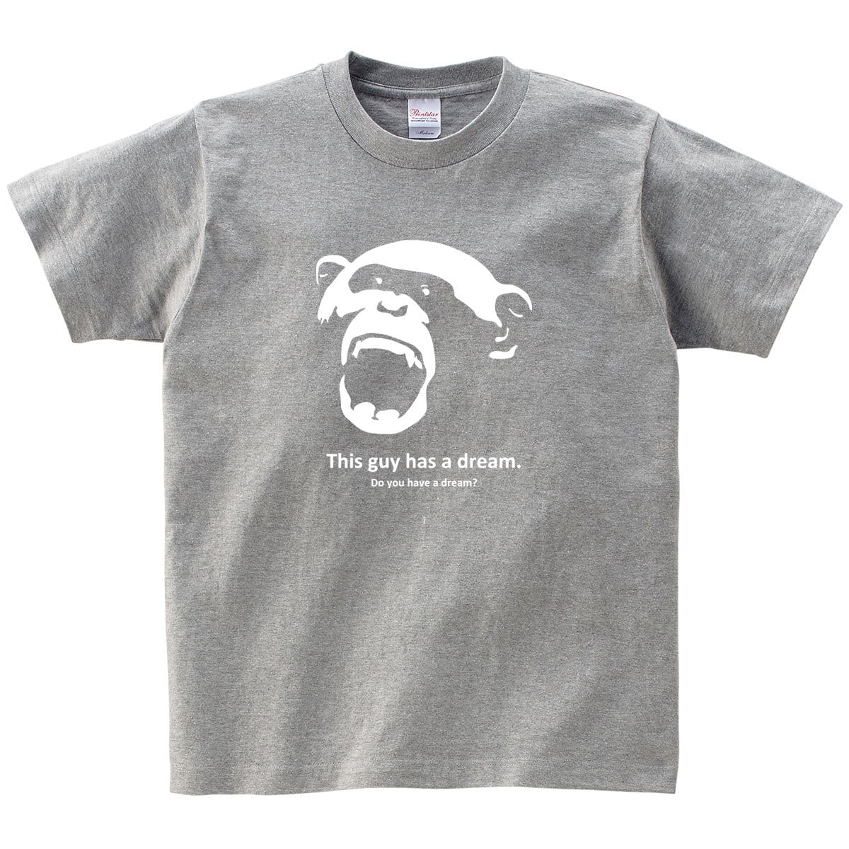 猿  おサル Tシャツ am09 シルエット 動物 アニマル 女性 男性 クール 哺乳類