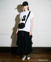 COOLA MADE® 3D エンブロイダリーダメージCAP (BLACK)　CQ-48532