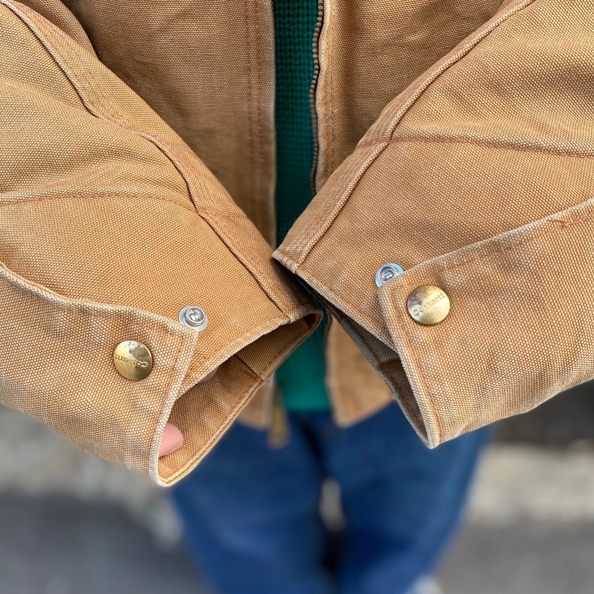 USA製 Carhartt カーハート デトロイトジャケット メンズXL相当 古着