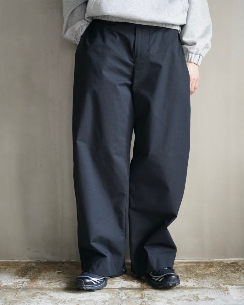 pet-tree-kor【TAYGETA PANTS -Dark gray-】 | nnuudd