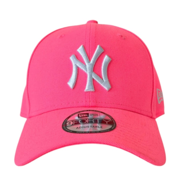 NEW ERA NEW YORK YANKEES 9FORTY NEON PINK ニューエラ ニューヨーク