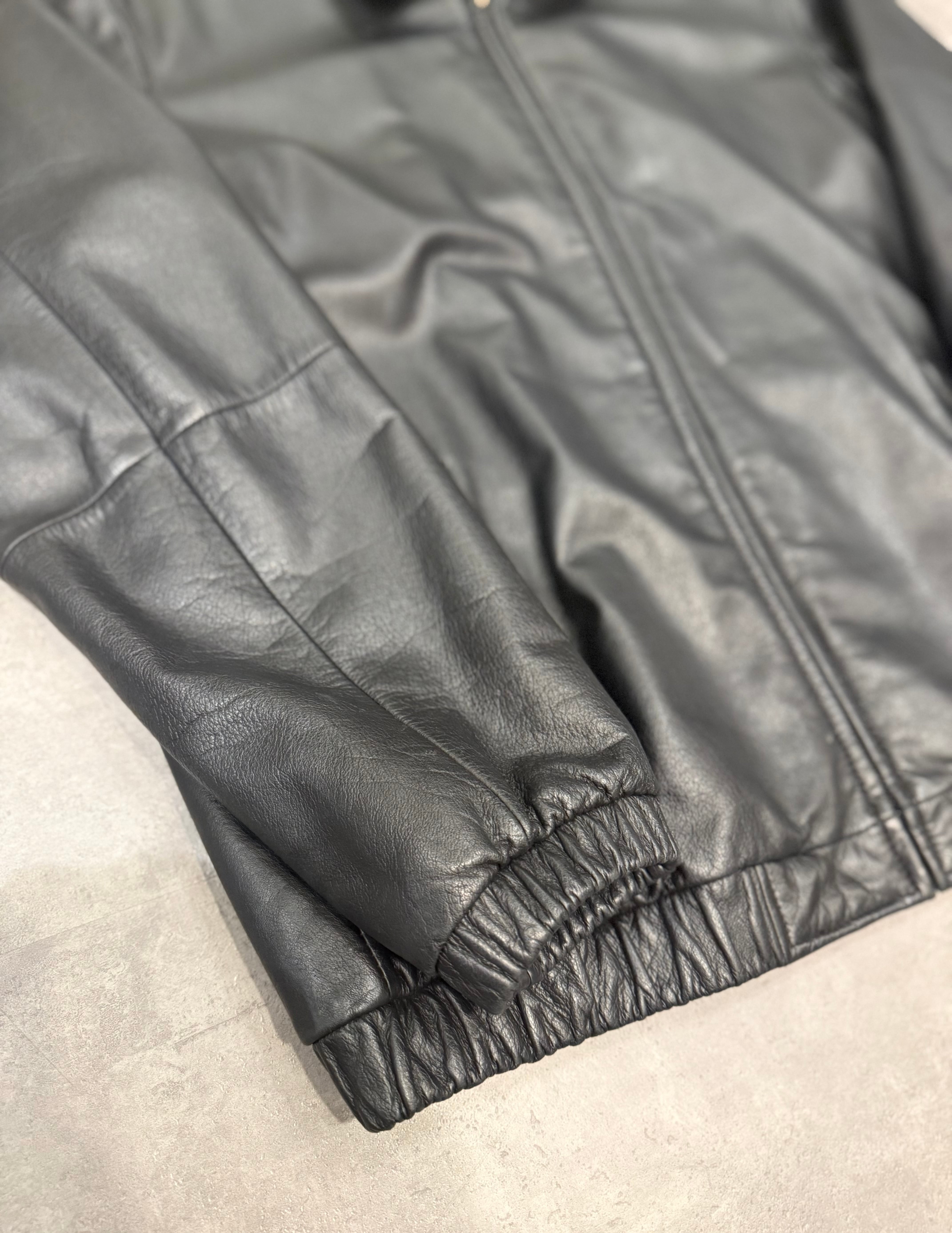 PRESTON & YORK LEATHER JACKET | ancient