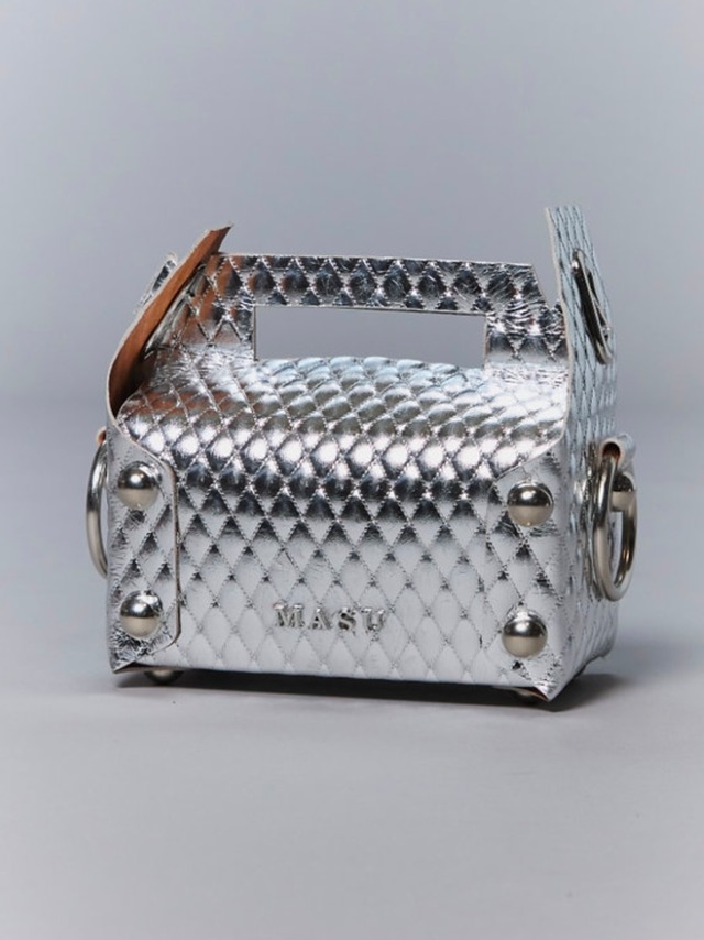 【25SS】MASU エムエーエスユー / LEATHER CAKE MINI BAG