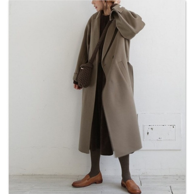 ウールロングコート
