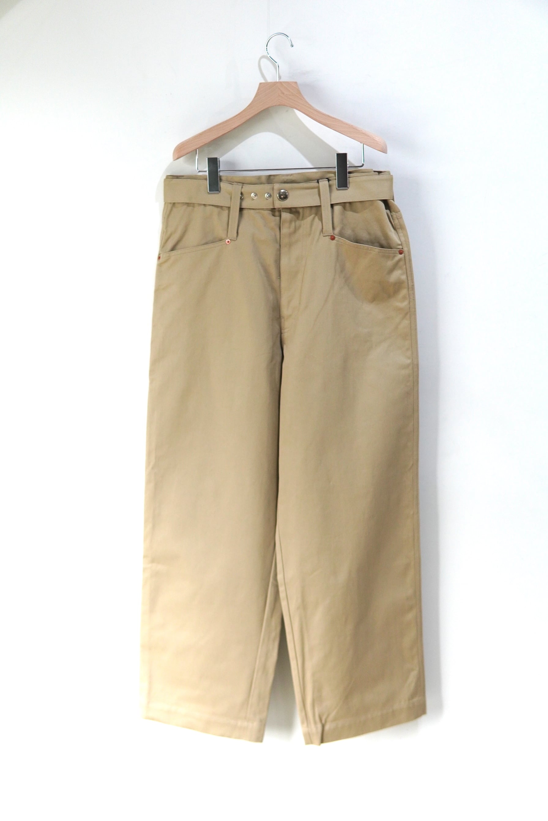 Abelia Edoward Goucha / DOUBLE BELT PANTS | POETRY
