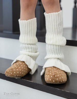 ZAN CLOVER［取寄］frill knit leg warmer 26winter